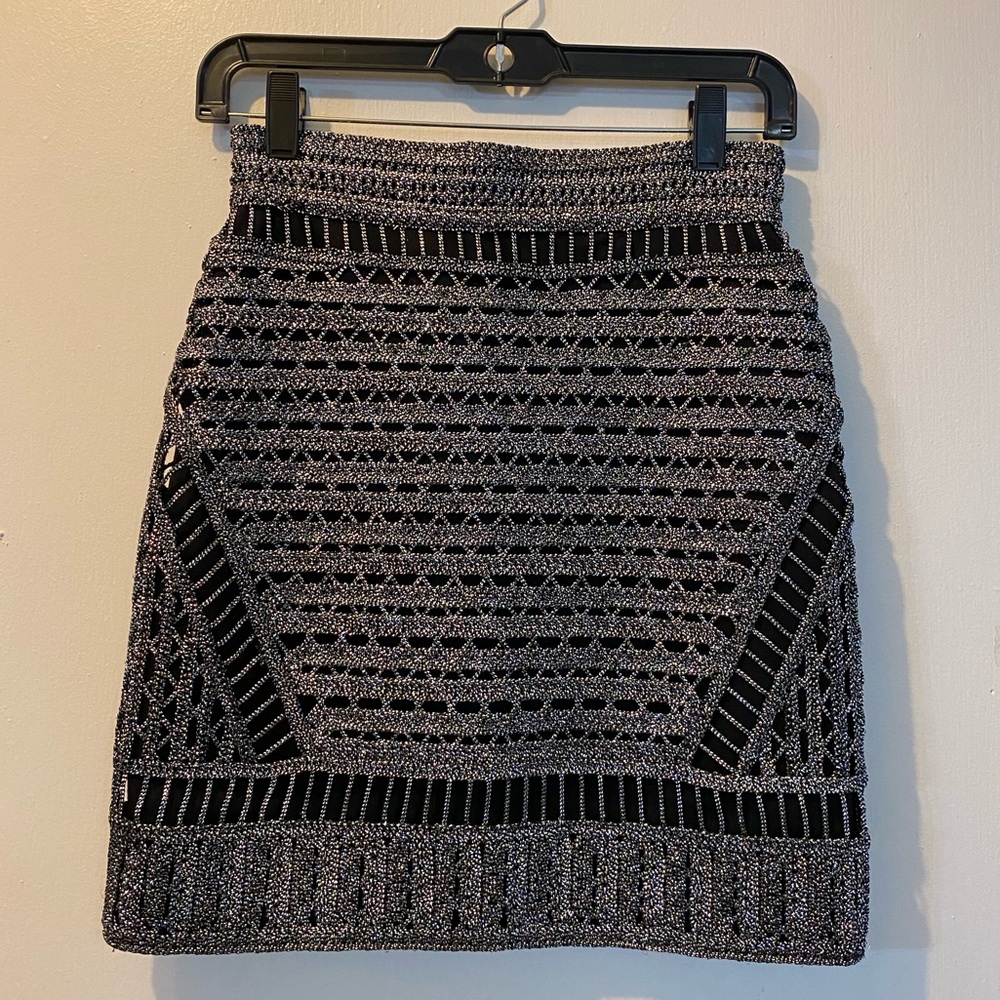 Brand new MAJE glittery mini skirt, size 36